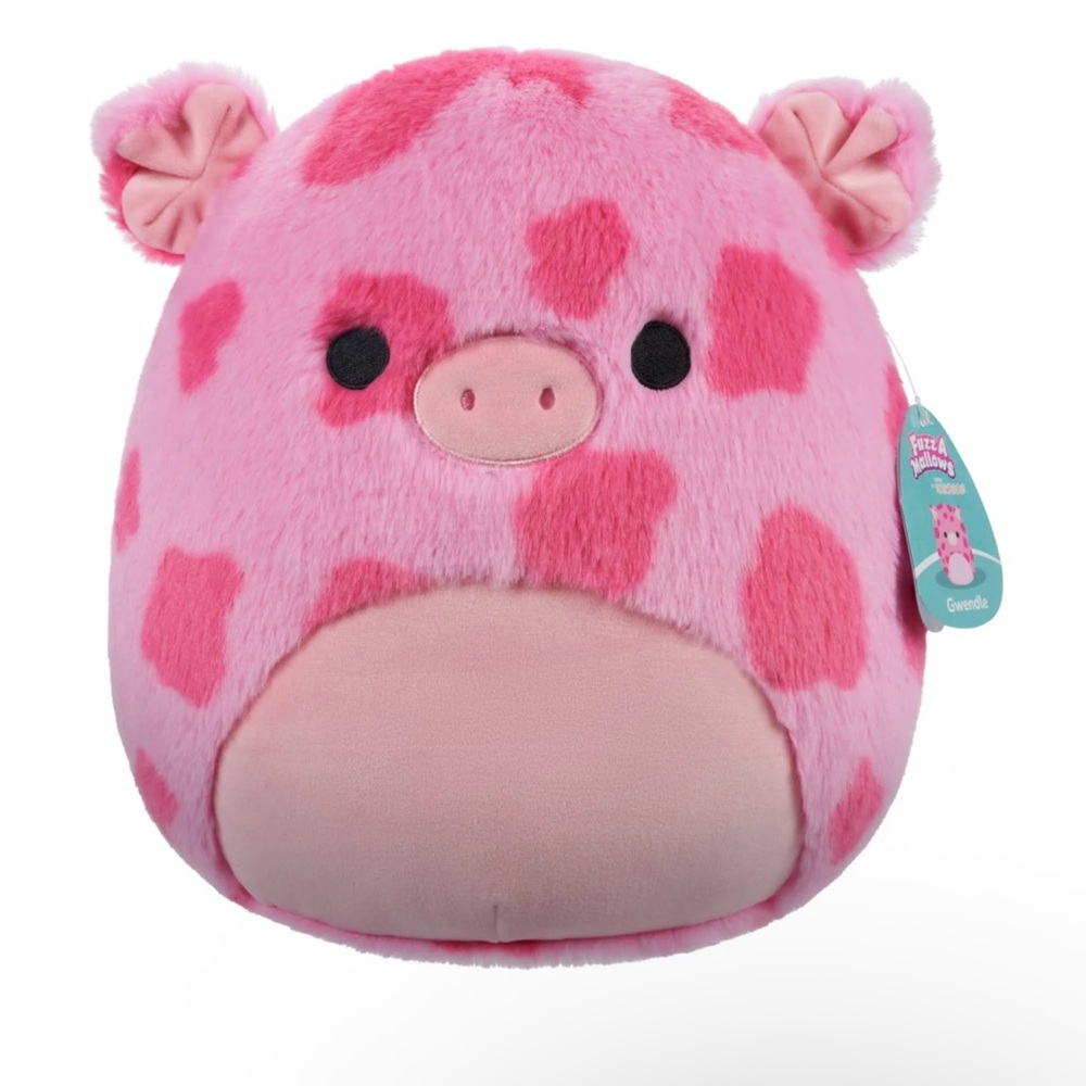 * Rare* Fuzz a mallow Squishmallows  Pig Plush
